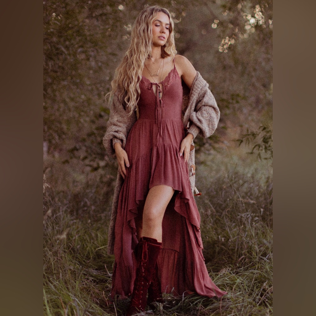 Joyfolie Nefeli Dress In Rosette